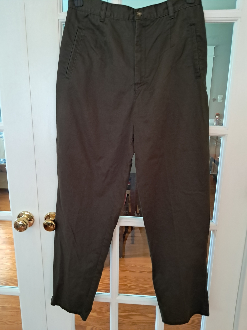 Dressbarn Women's Straight Pants - Olive